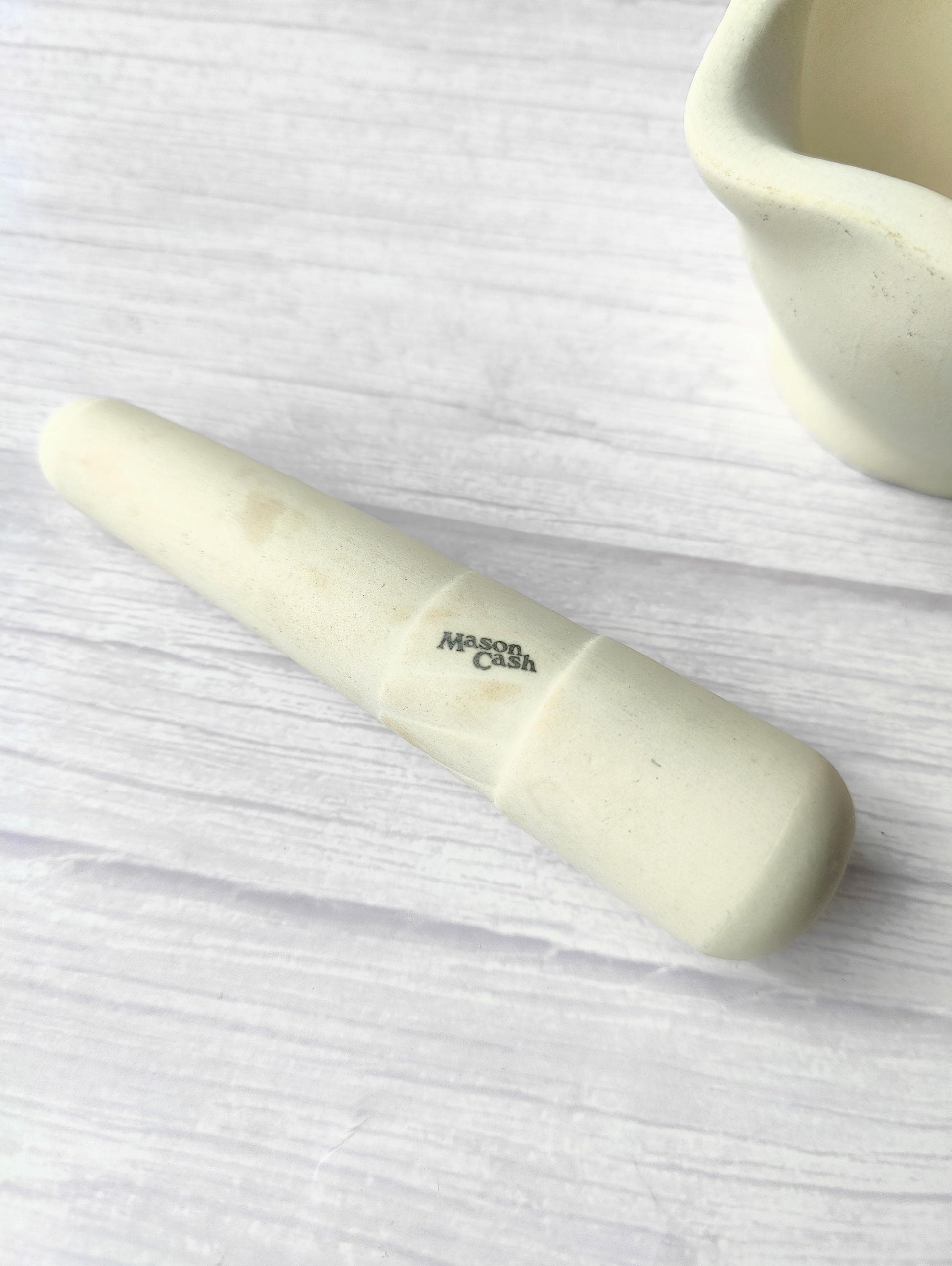 Vintage Mason Cash Ceramic Pestle & Mortar