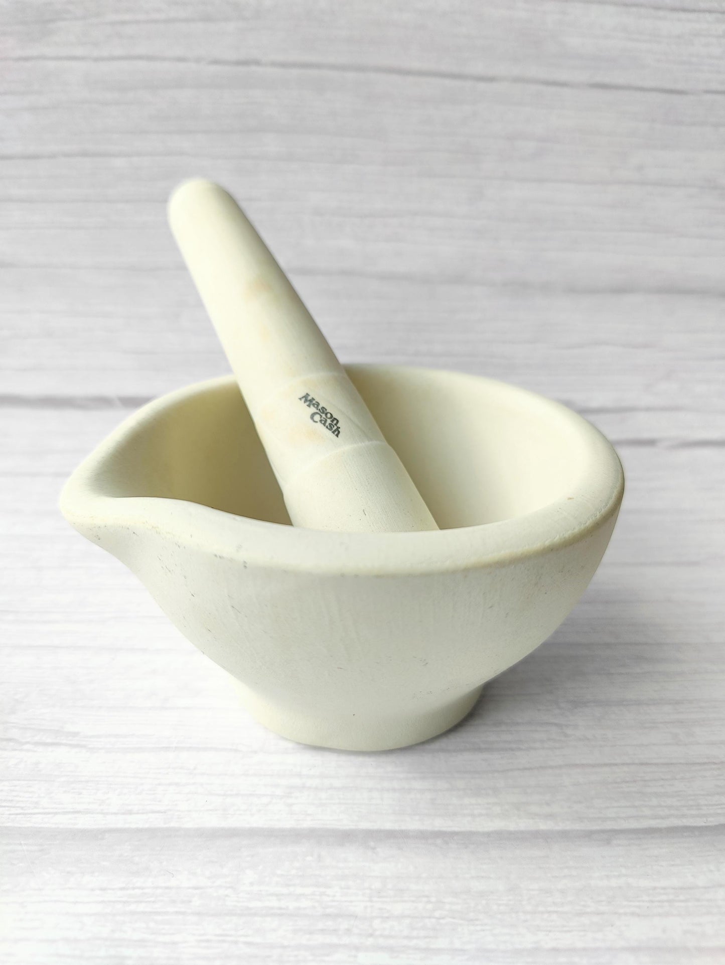 Vintage Mason Cash Ceramic Pestle & Mortar